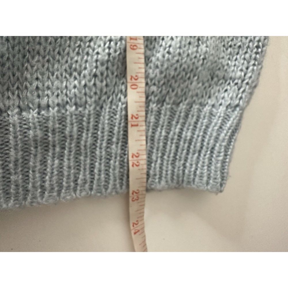 Vintage Ades Of California Women's Sweater XL Birds Cloud Beach Outdoor Y2K Blue - Picture 10 of 10